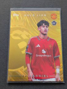 JJ Gabriel Rookie Card Gold Lion Topps Premier League Flagship Edition 2026/27
