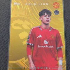 JJ Gabriel Rookie Card Gold Lion Topps Premier League Flagship Edition 2026/27