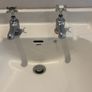 Shires Pedestal Wash Basin with Taps & Waste Image 2