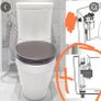 toilet water valve float 1/2 Image 6