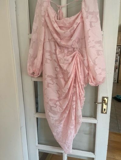 Baby pink dress