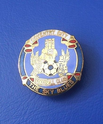 COVENTRY CITY FOOTBALL CLUB (The Sky Blues) - a supporter's enamel badge