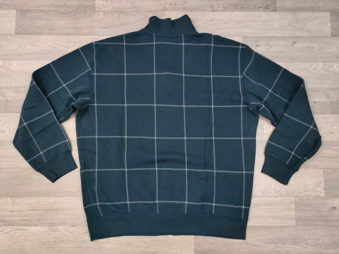 Nautica Half Zip Check Jumper Mens XXL