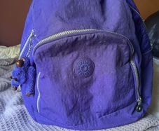 Kipling backpack medium, bright blue
