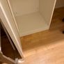 FREE White loft bed with integrated desk and shelving Image 3