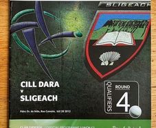 2012 Kildare v Sligo - GAA Senior Championship Football Round 4 Qualifier Programme