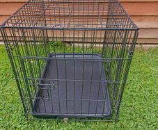 small dog travel cage