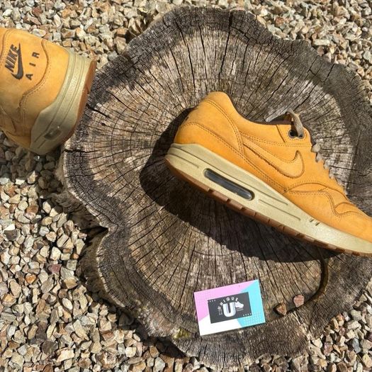 Nike Air Max 1 Wheat Cream Suede