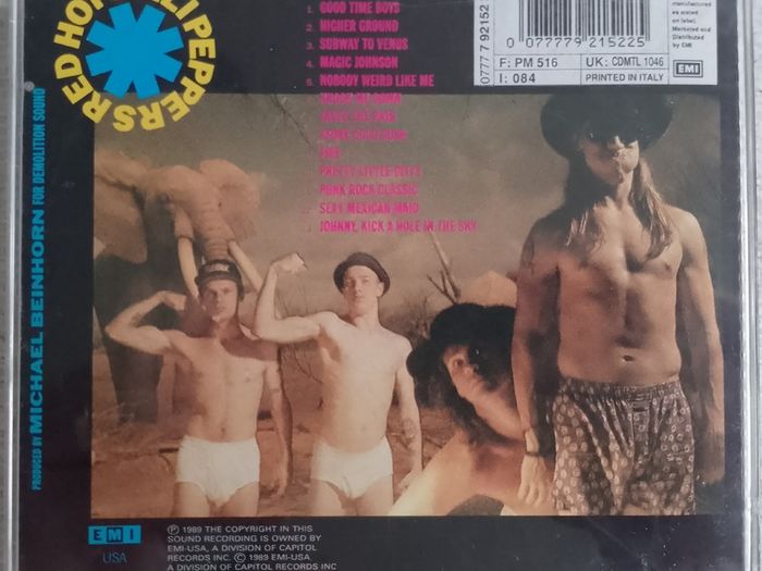 Red Hot Chili Peppers - Mother's Milk CD (1989) Original Release Alternative Funk Rock EX+