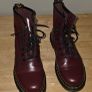 Doc Martens / Dr Martens Burgundy boots Size 5 Image 2