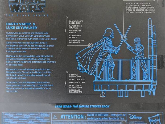 Star Wars Black Series Bespin Duel Twin Pack figure set