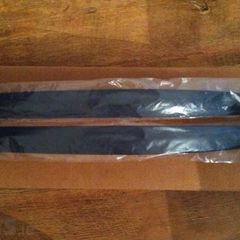 Genuine Toyota bumper and side mouldings