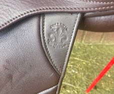 Pony Jumping Saddle  16in Selleria De Garda
