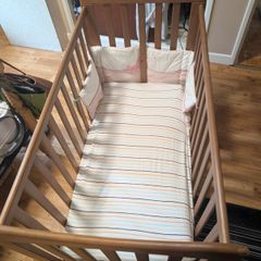 Wooden cot