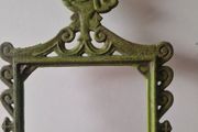 Vintage Green Metal Rooster