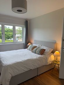 Grey blackout curtains
