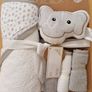 NEW: Lila & Jack 6pc Baby Bath Set - Elephant Theme - Perfect Gift Image 6