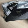 prada black sunglasses with prada box & cleaning wipe Image 2