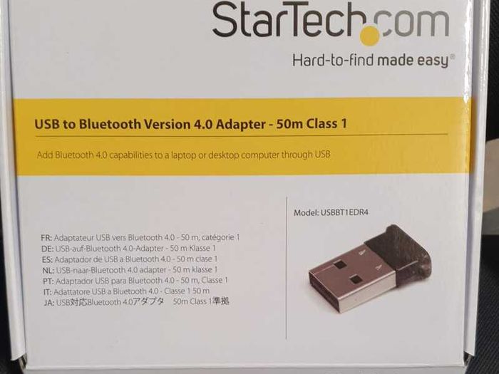 StarTech Bluetooth 4.0 USB Adapter -  50m Range