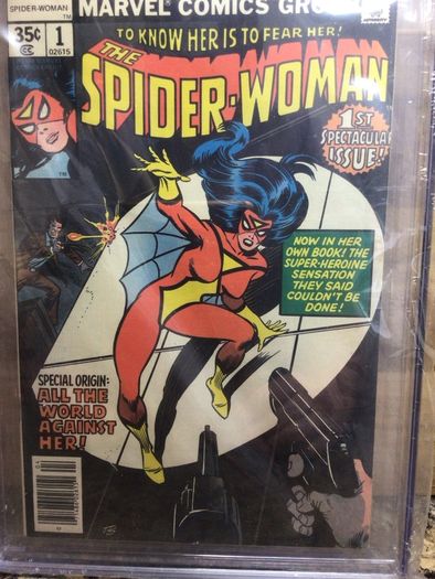 The spider woman - no 1 - 7.5 slab - 1978