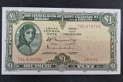Ireland 1976 Lady Lavery 1 pound banknote