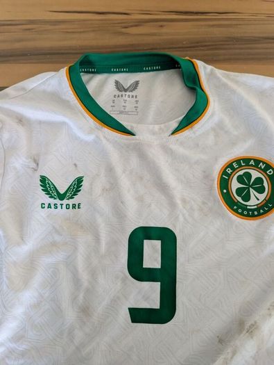 Ireland team issued soccer gear