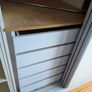 3 X sliderobe doors + rail + interior/timber Image 3