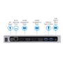 StarTech.com Dual 4K Docking Station - USB C and A (3.0) - Dual Monitor DisplayPort + HDMI Dock for Mac & Windows Laptops (DK30A2DH) , Black, Silver Image 3
