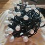 Black Sack of Christmas Decorations Image 4