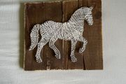 Handmade horse string art