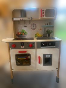 Wooden Interactive Play Kitchen