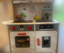 Wooden Interactive Play Kitchen