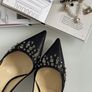 Jimmy Choo || RRP 1050 || New Crystal Embellished Heels Image 8