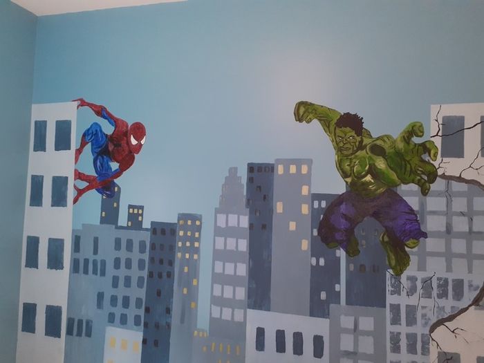 murals, kids rooms