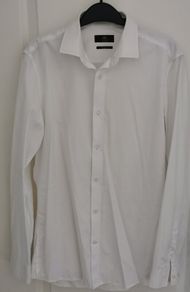 White slim fit Next shirt