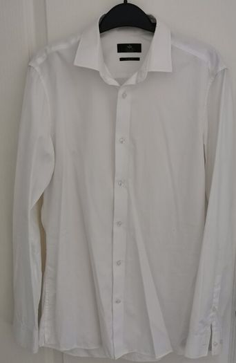 White slim fit Next shirt