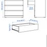 Ikea set of drawers Image 5
