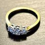 18 carat diamond engagement ring Image 6