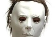 Michael Myers Halloween latex mask with hair.