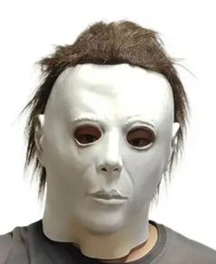 Michael Myers Halloween latex mask with hair.