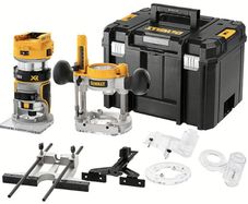 DeWalt DCW604NT 18v XR Li-ion Brushless Cordless Router with Base Body Only
