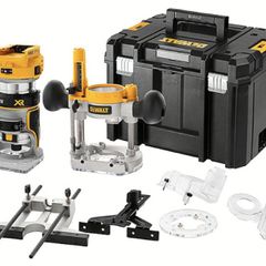 DeWalt DCW604NT 18v XR Li-ion Brushless Cordless Router with Base Body Only