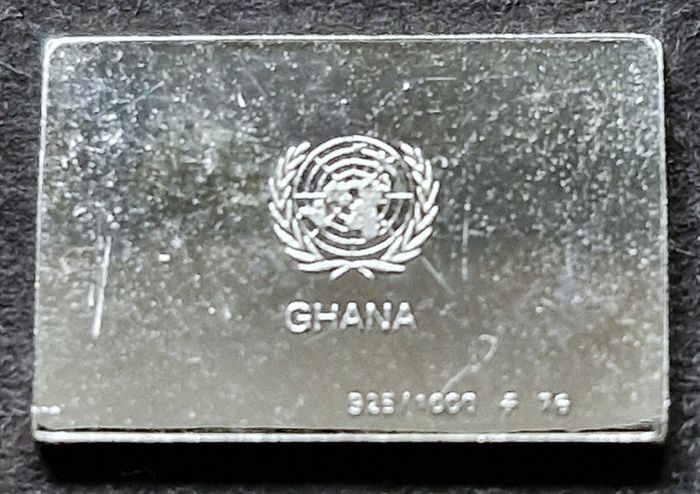 Franklin Mint Flags Of United Nations  Sterling 925 Silver (Price is For 1 Flag)