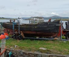 Steel fishing/work boat