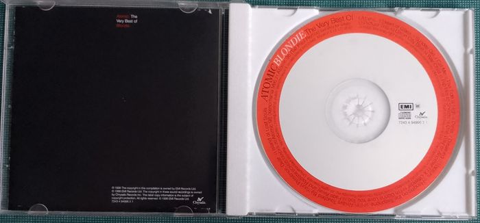 Blondie - Atomic: The Very Best Of CD (1998) New Wave Synth Pop Rock EX+