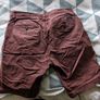 Selected Homme Tailored Chino Shorts - Burgundy / Rust Red (Size W30-W31) Image 2