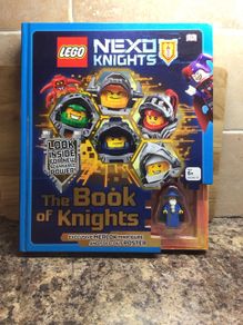 lego nexo knights  the book of knights - with mini figure