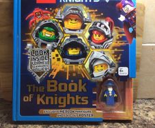 lego nexo knights  the book of knights - with mini figure