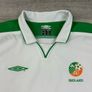 Vintage 2003 Ireland Long Sleeve Player Issue Jersey Shirt Mens XL Image 4
