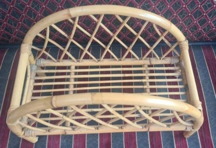 Bamboo Magazine Rack